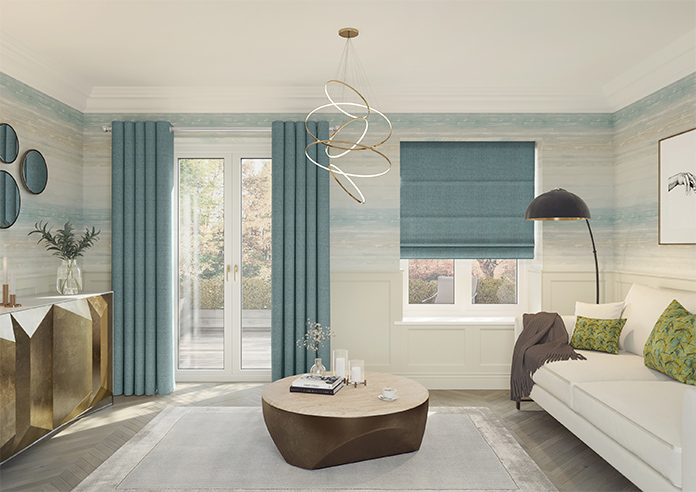 Jakarta, Cerulean - Made to Measure Curtains - Image 14